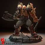 Figurka Garrosh, World of Warcraft, Żywica, Ręcznie Malowana