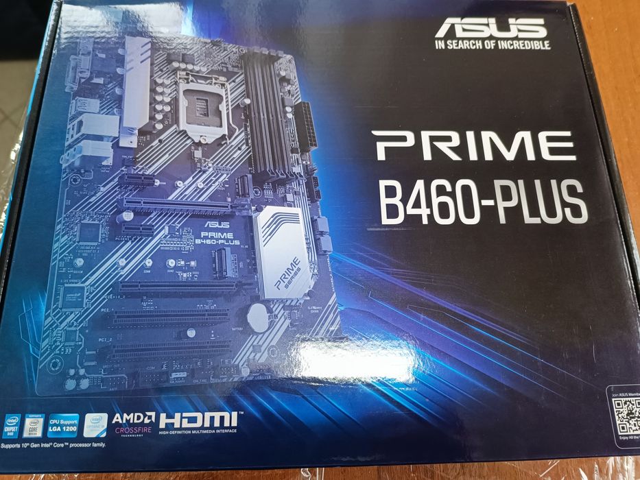 Материнська плата Asus Prime B460-PLUS LGA 1200
