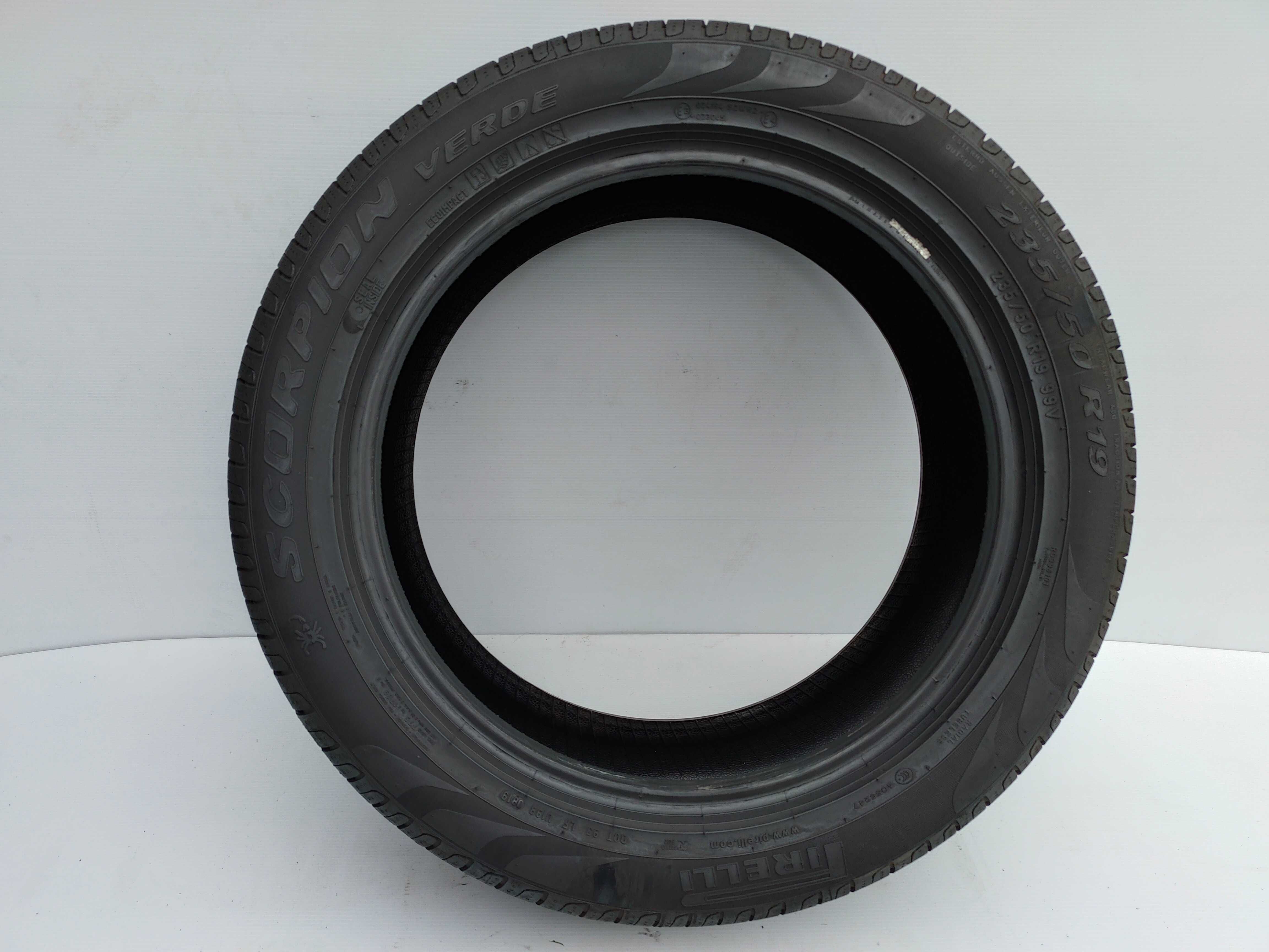 Opony Letnie 235/50/19 Pirelli Scorpion 2szt 2019r Jak Nowe 7,7mm