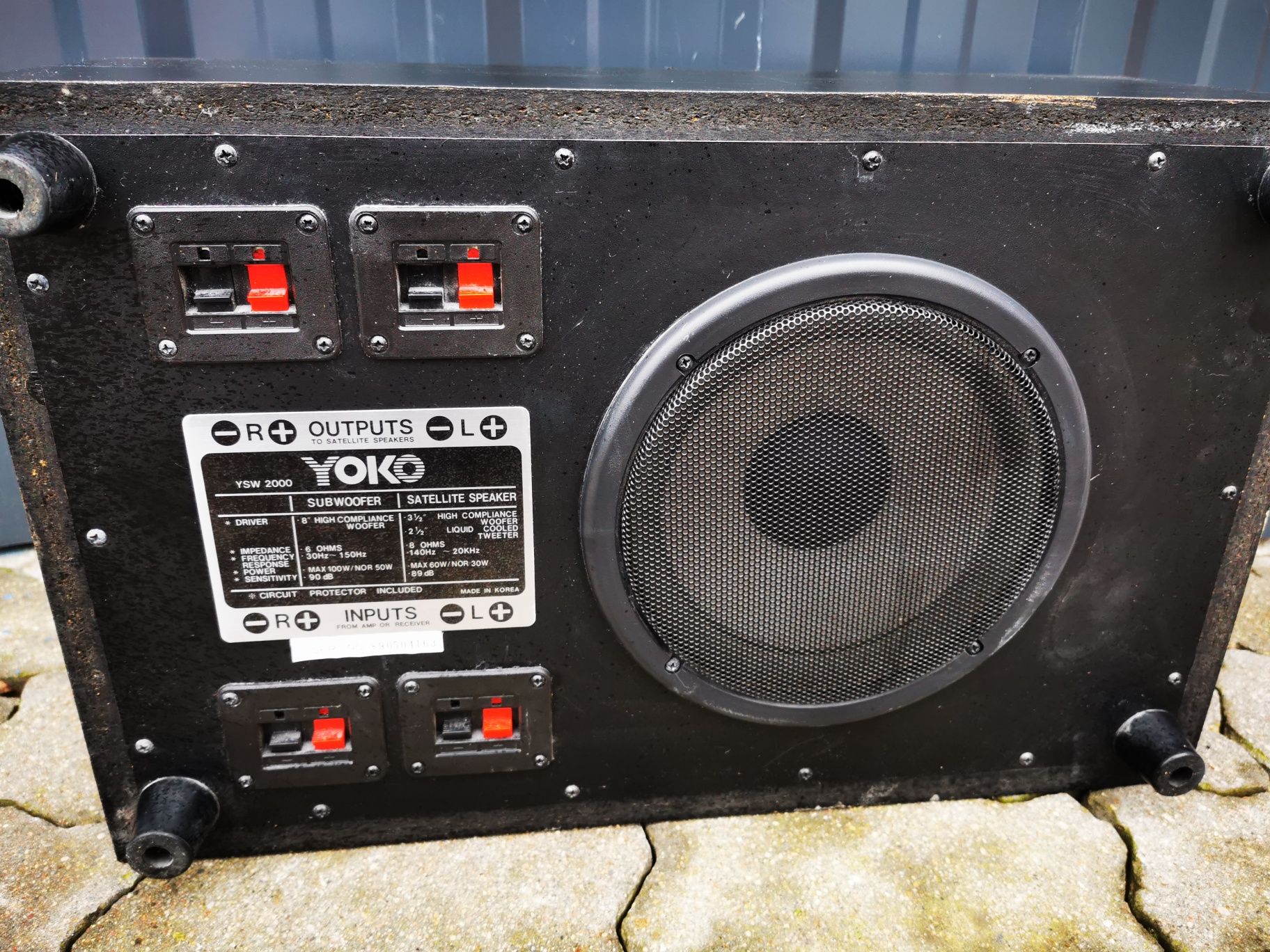 Subwoofer pasywny YOKO YSW 2000 z Niemiec