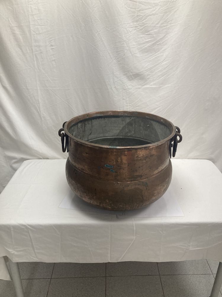 Pote grande de cobre com asas (Promoção)