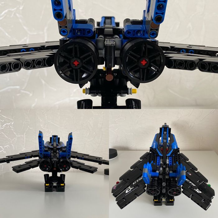 Lego Technic модель винищувача F-14 Tomcat, лего літак, оригінал,