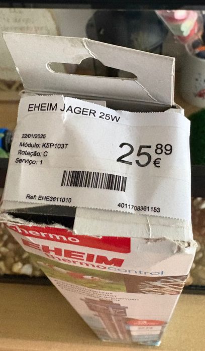 Aquário com todos os acessórios