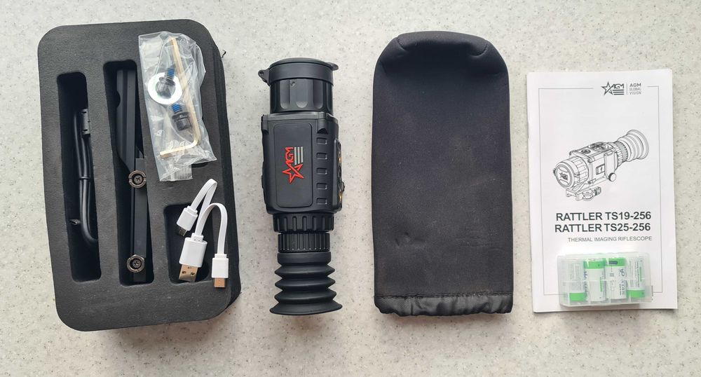 Тепловізор AGM Rattler TS19-256, 950 м