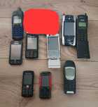 mega kolekcja retro telefonów nokia, ericsson, sony – rarytasy gsm