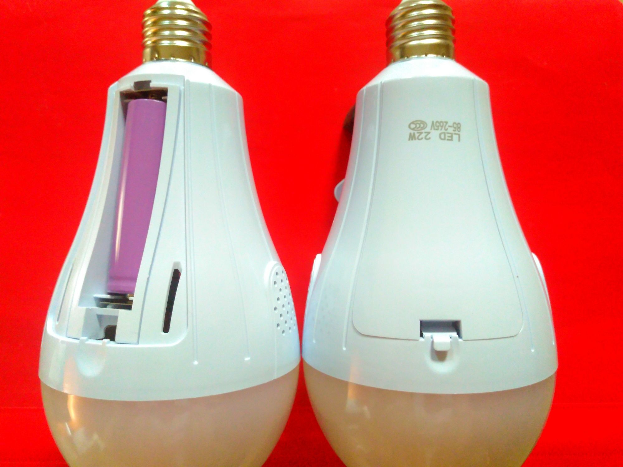‼️Є ОПТ‼️2400мАч 22W мощна аварійна лампа Е27 (220в) LED лампочка