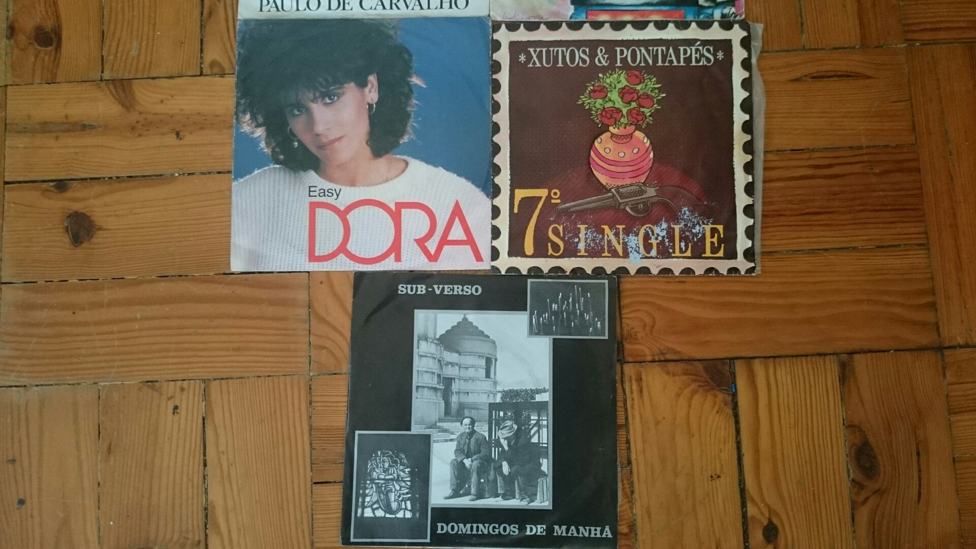 Lote de singles 45rpm Música Portuguesa