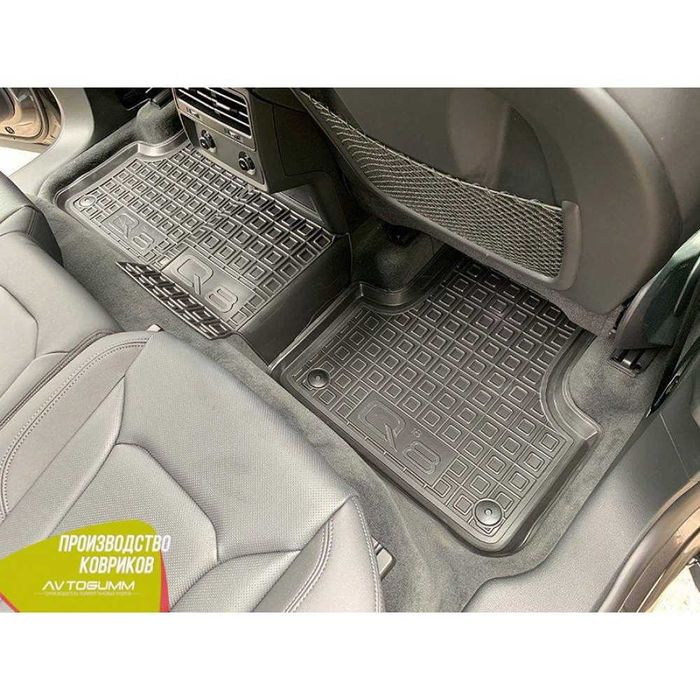 Коврики Audi Q2 Q3 Q5 Q7 Q8 автогум салон и багажники резиновые