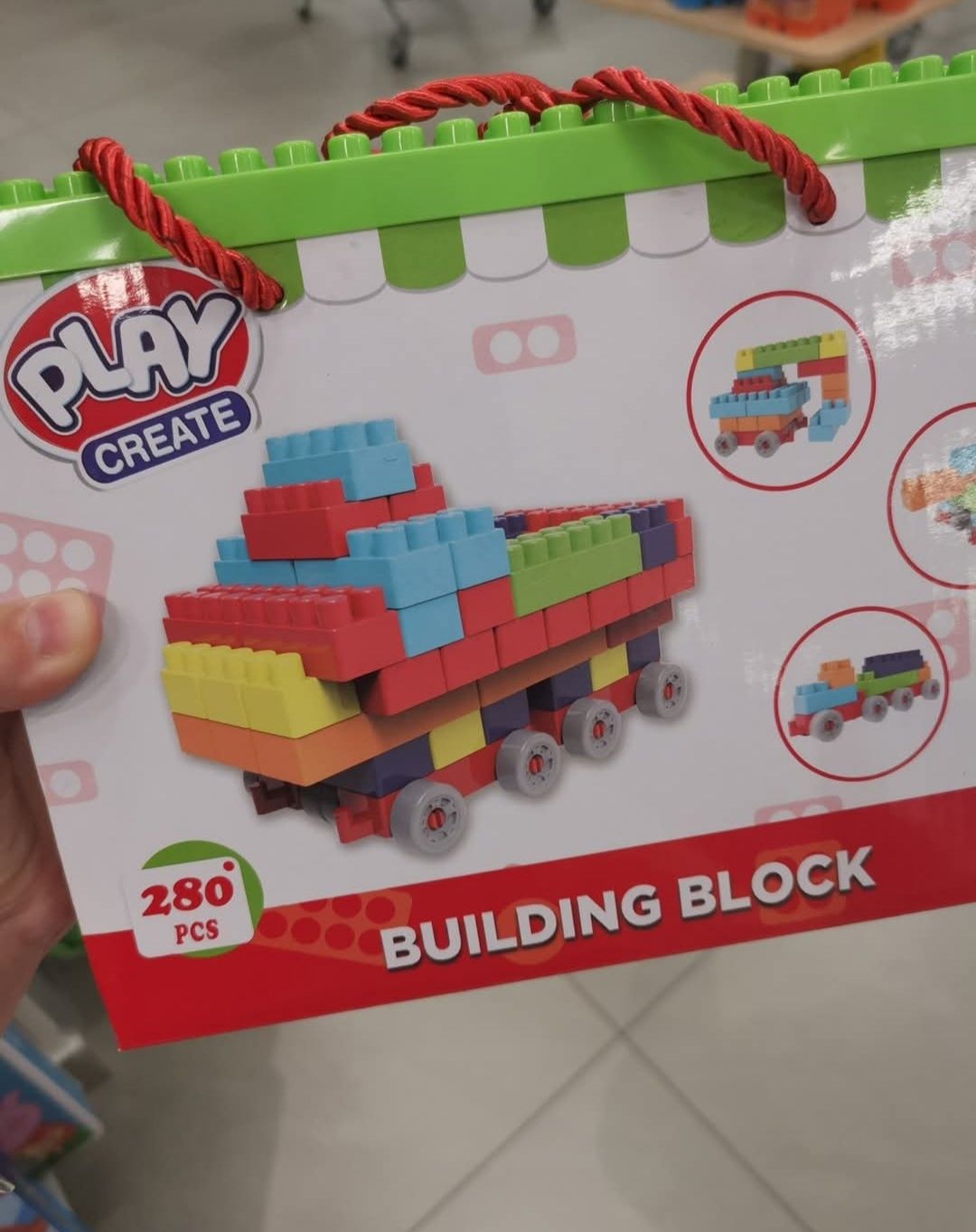 Дитячий конструктор Play create, lego 3+