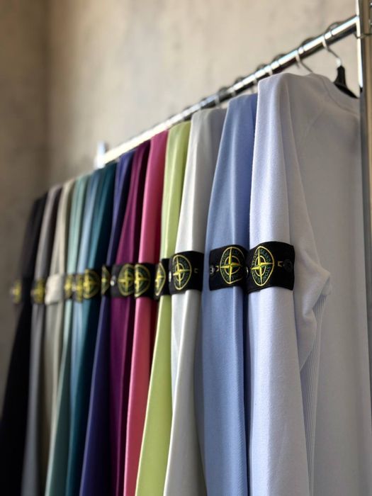Світшот Stone Island з патчем/світшот стон айленд/кофта стоник