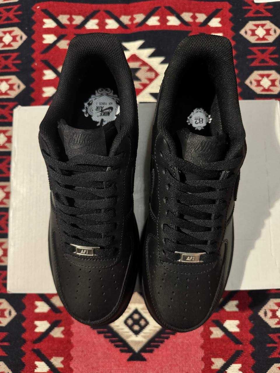 Nike Air Force 1 Black 36-46 Розмір