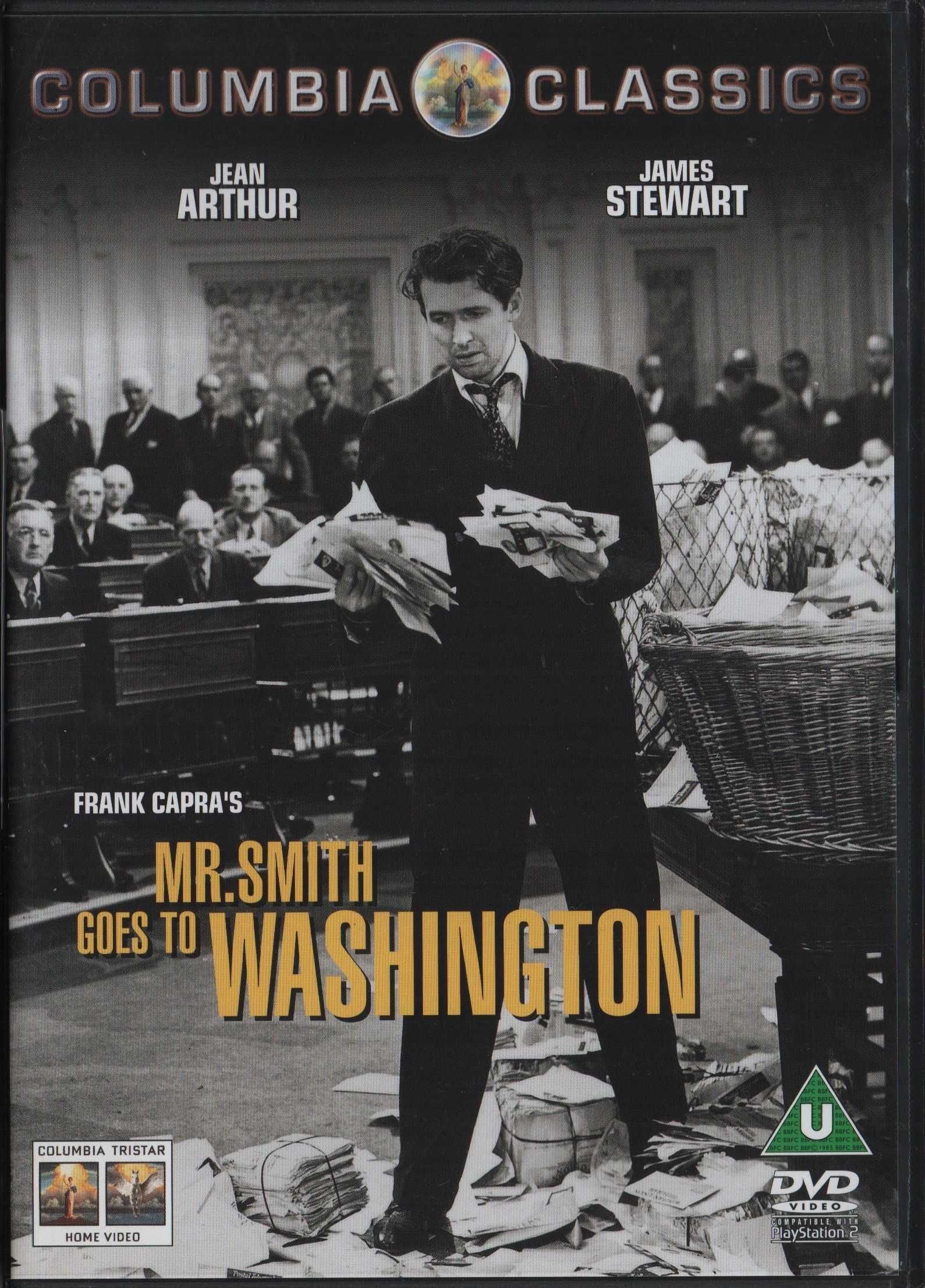 Dvd Peço A Palavra - comédia - James Stewart/ Jean Arthur - extras