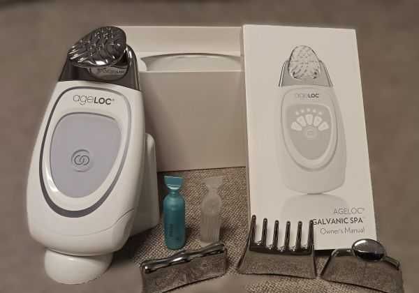 Nu skin Galvanic Spa. System odmładzający skórę twarzy, ciała, głowy.
