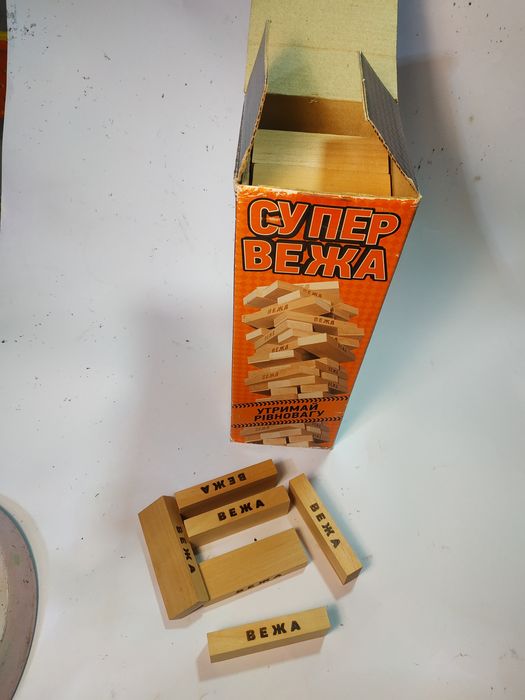 Игра настольная "Супер вежа"