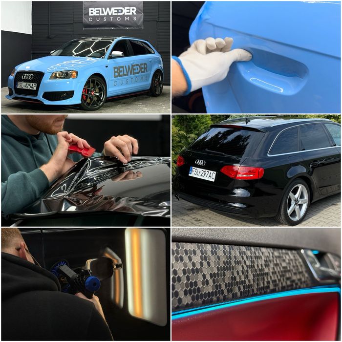 Oklejanie | Folie PPF | Usuwanie Wgnieceń PDR | Podsufitki | Detailing