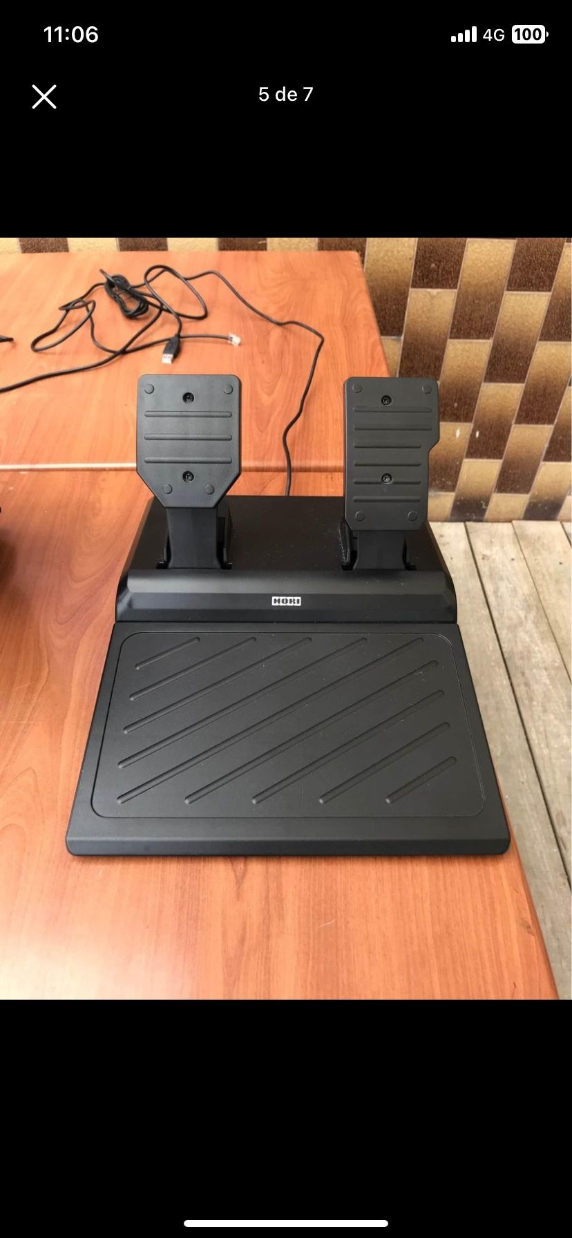 Volante para ps4, ps5 e pc