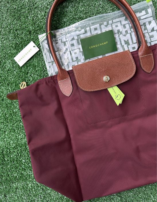 Mala Longchamp Bordo L