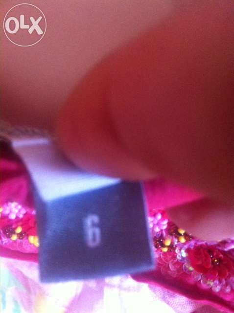 Vestido corte ingles T 6 anos