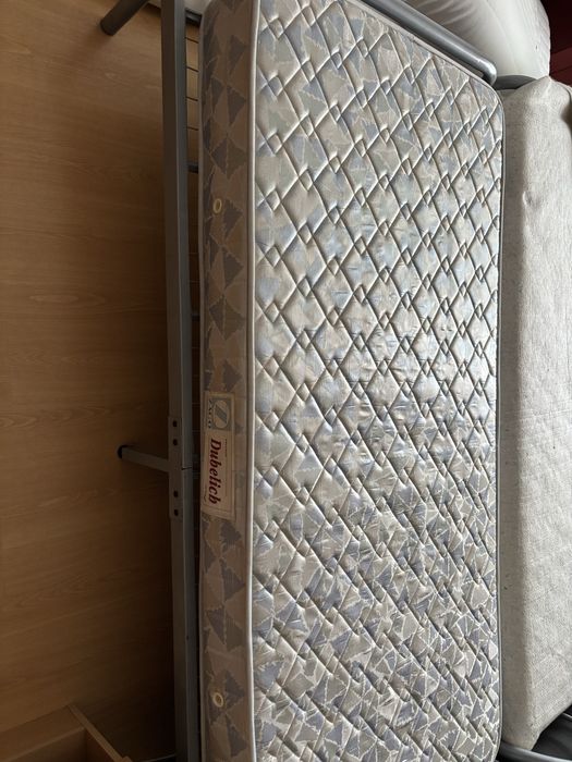 Conjunto cama solteiro + colchão