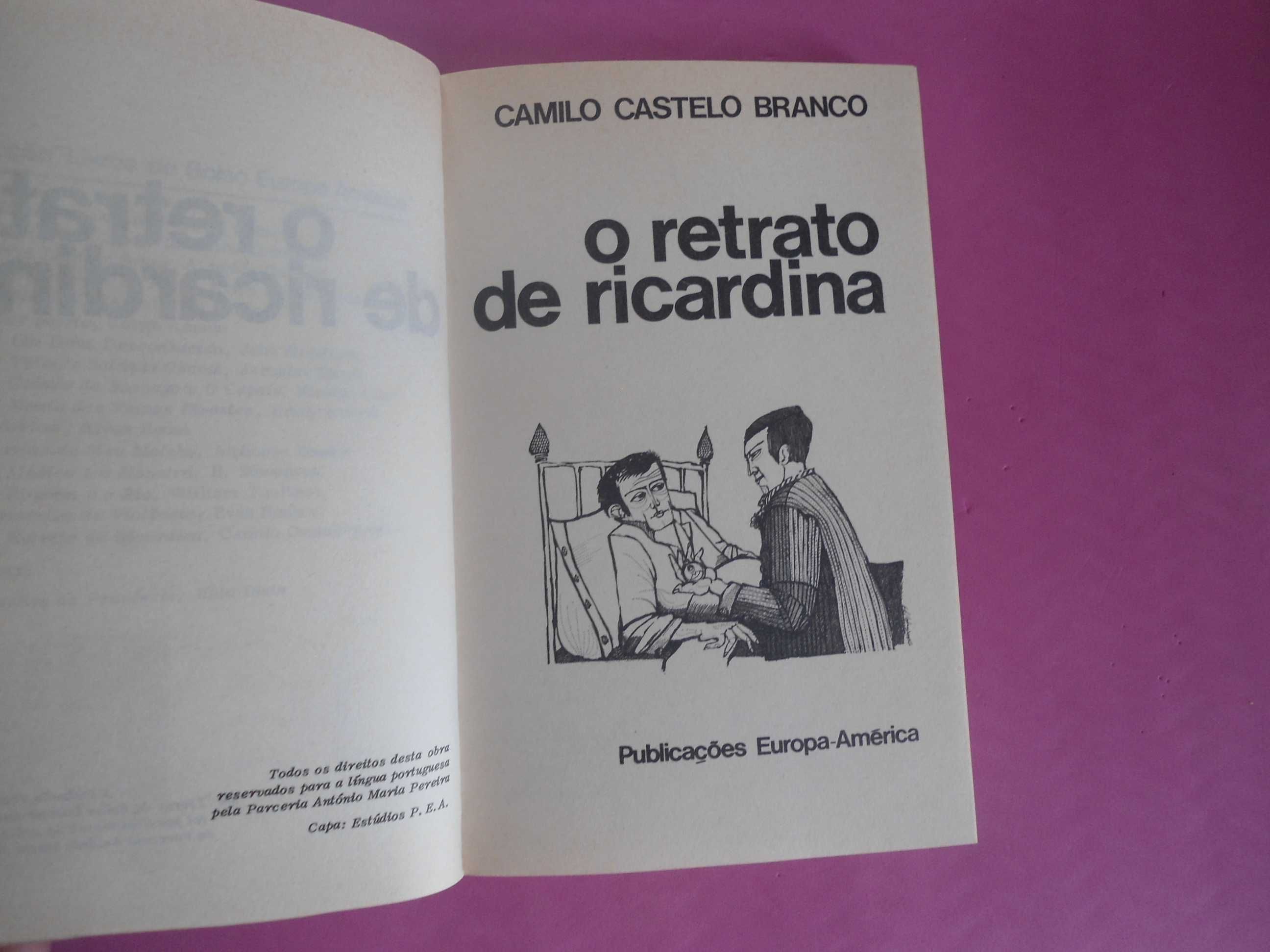 O retrato de Ricardina por Camilo Castelo branco