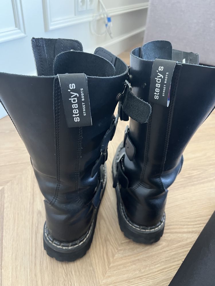 Glany Steady's 15 dziurek + 5 klamr + zamek
