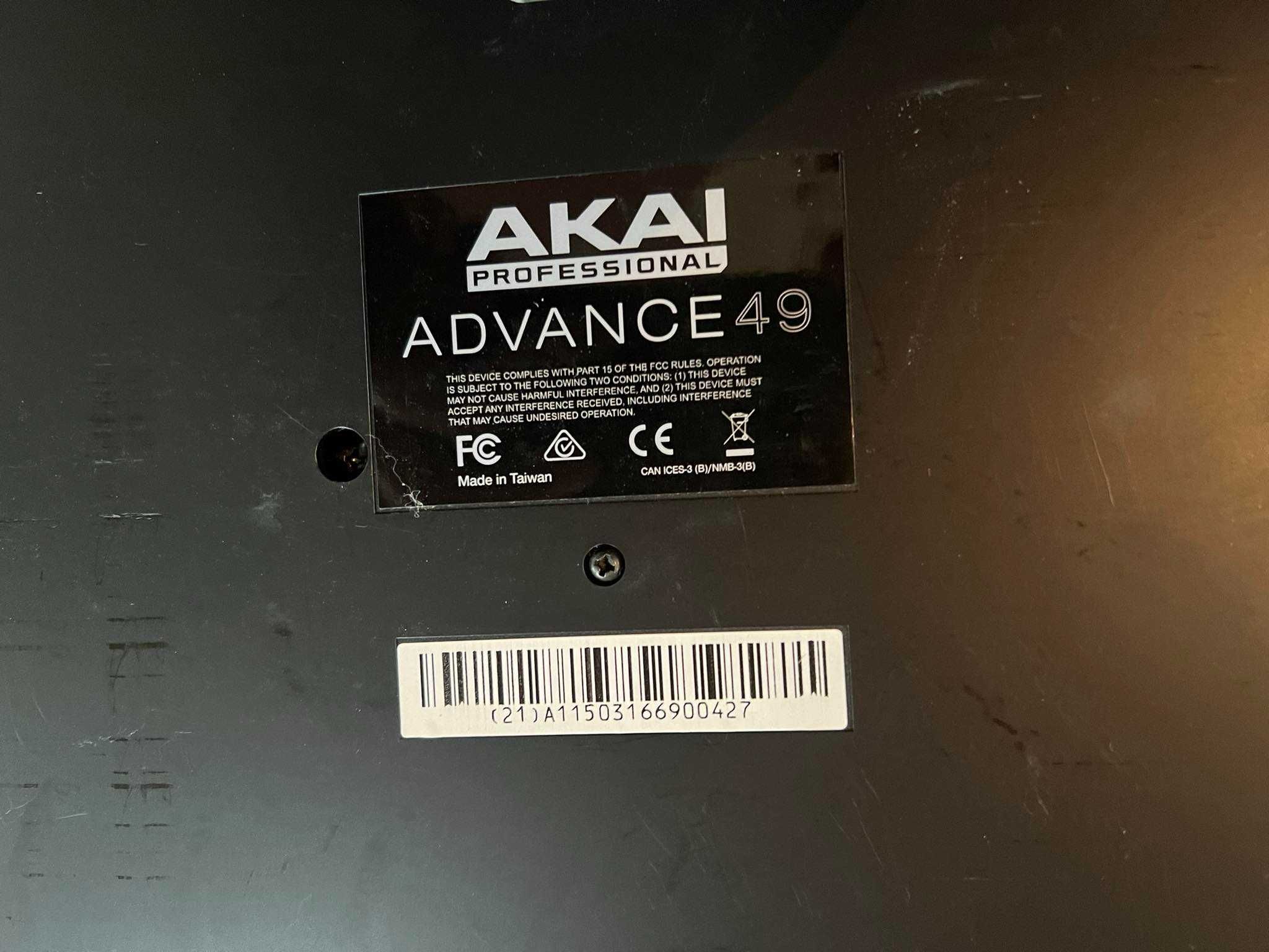 Akai Professional AKAI ADVANCE 49 - Klawiatura sterująca