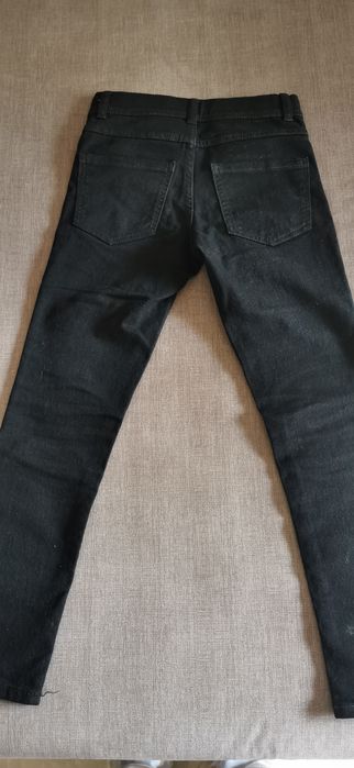 Calça ganga preta criança 9 anos