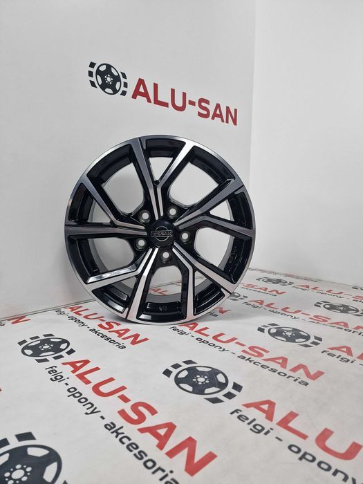 NOWE alufelgi NISSAN 16" 5x114,3 Qashqai X-Trail Juke Primera Czarne
