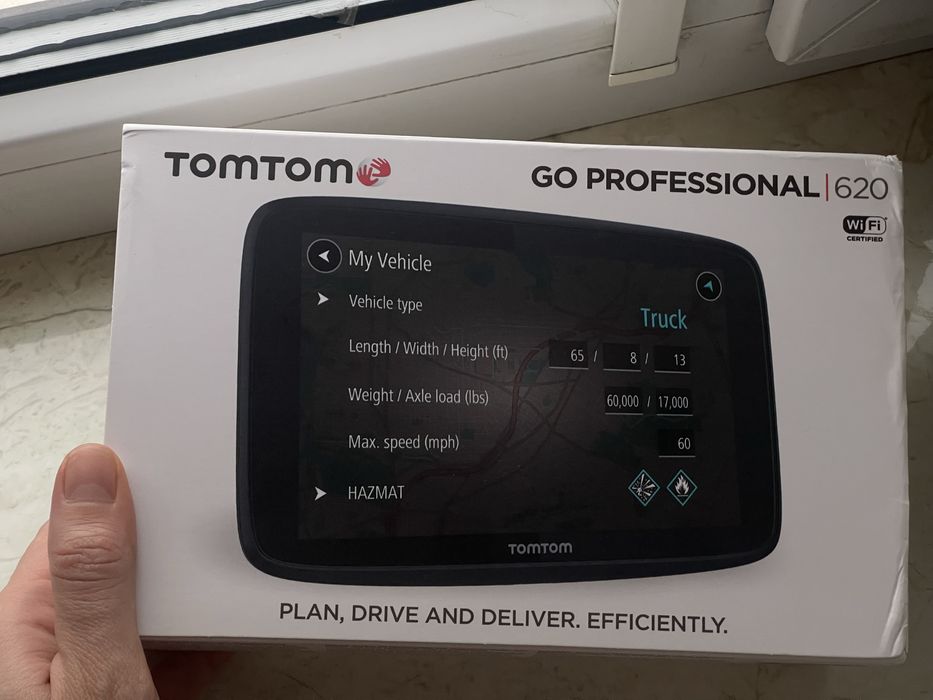 Навігатор TOMTOM go professional 620