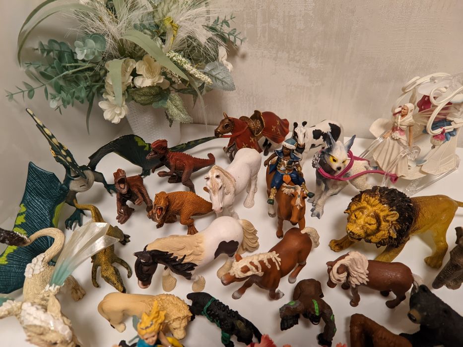Фірурки Schleich PAPO AAA динозаври коні феї тваринки