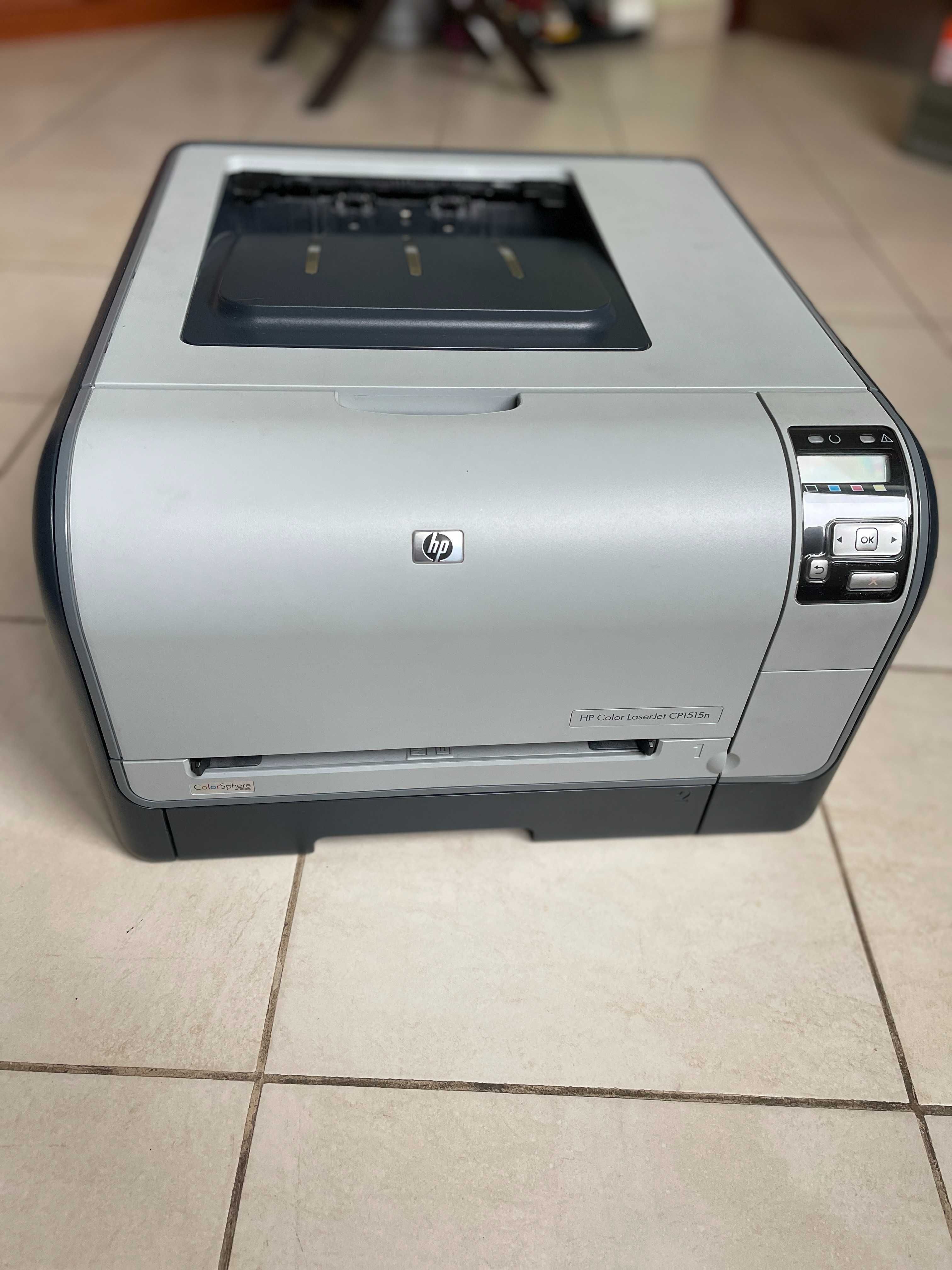 Принтер лазерний кольоровий HP Color LaserJet CP1515n, пробіг 5100 стр