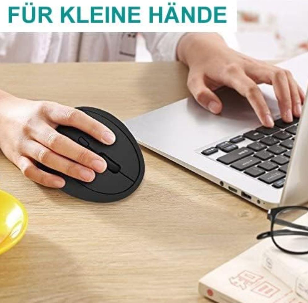 Seenda Mysz bezprzewodowa pionowa Ergonomiczna