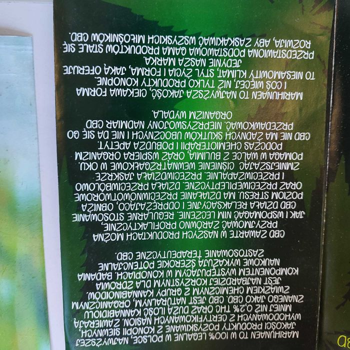 Susz konopny cytrynka