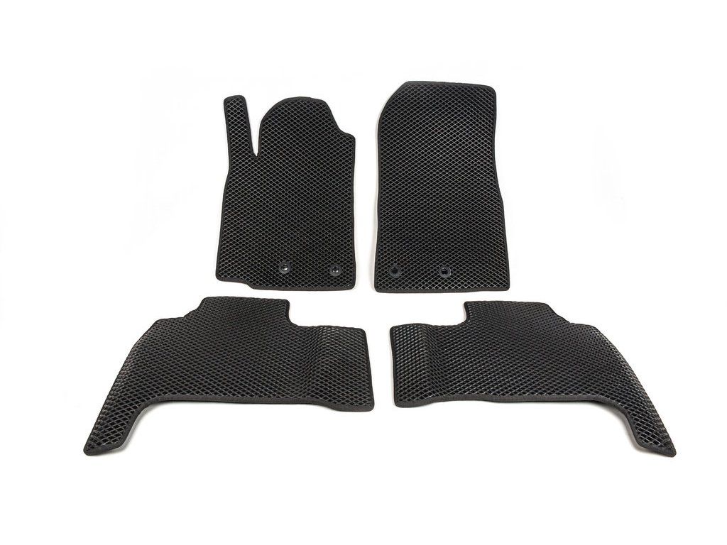 Toyota LC200 2012-2021 Коврики EVA (черные)