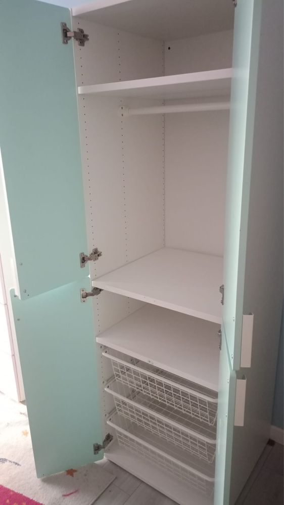 Zestaw szaf dzieciecych ikea samstad / stuva