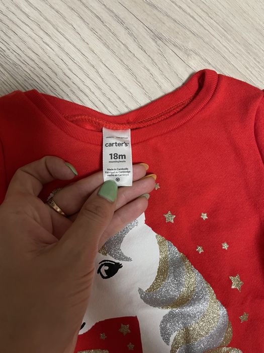 Світшот для дівчинки,фірма картерс