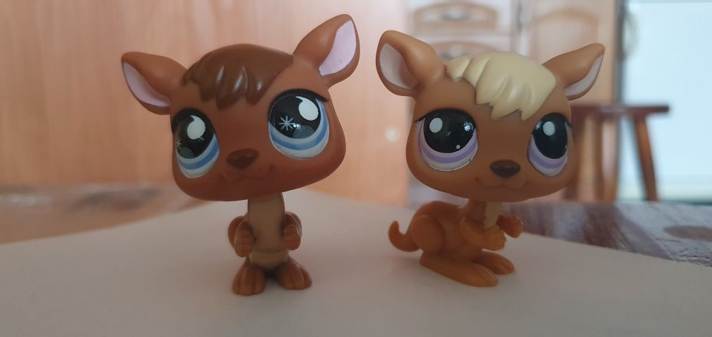 Littlest Pet Shop (LPS) - kangur, kangury, kangaroo (#682, #983 ).