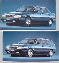 LANCIA THEMA 1992 Limousine & Station Wagon / prospekt 42 str stan BDB