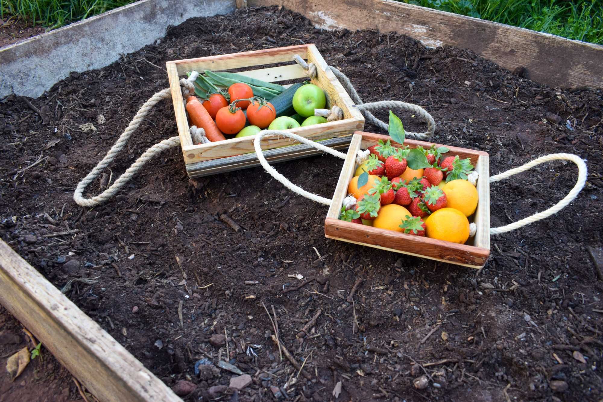 NaturaBasket: The Sustainable Reclaimed Wood Hanging Basket