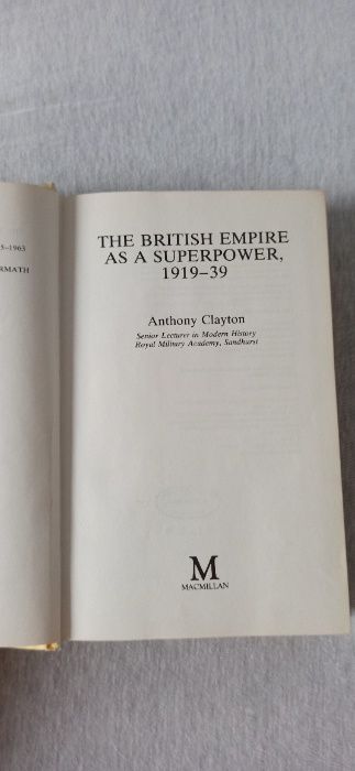 The British Empire as a superpower 1919-39