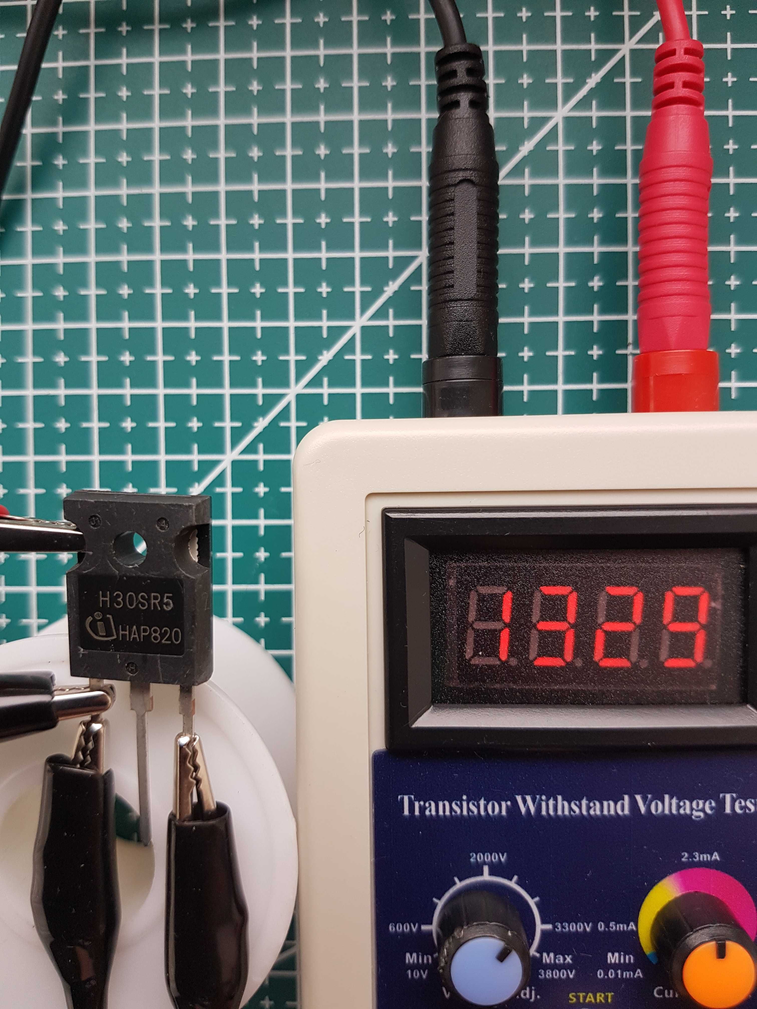 Цифровой тестер напряжения IGBT транзисторов.
