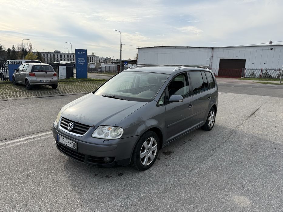 Vw Touran 2.0 Tdi 140 Koni 6 Biegow 7 miejsc alufelgi