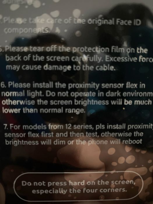 Ecrã de substituição (Display completo) para iPhone 12 series