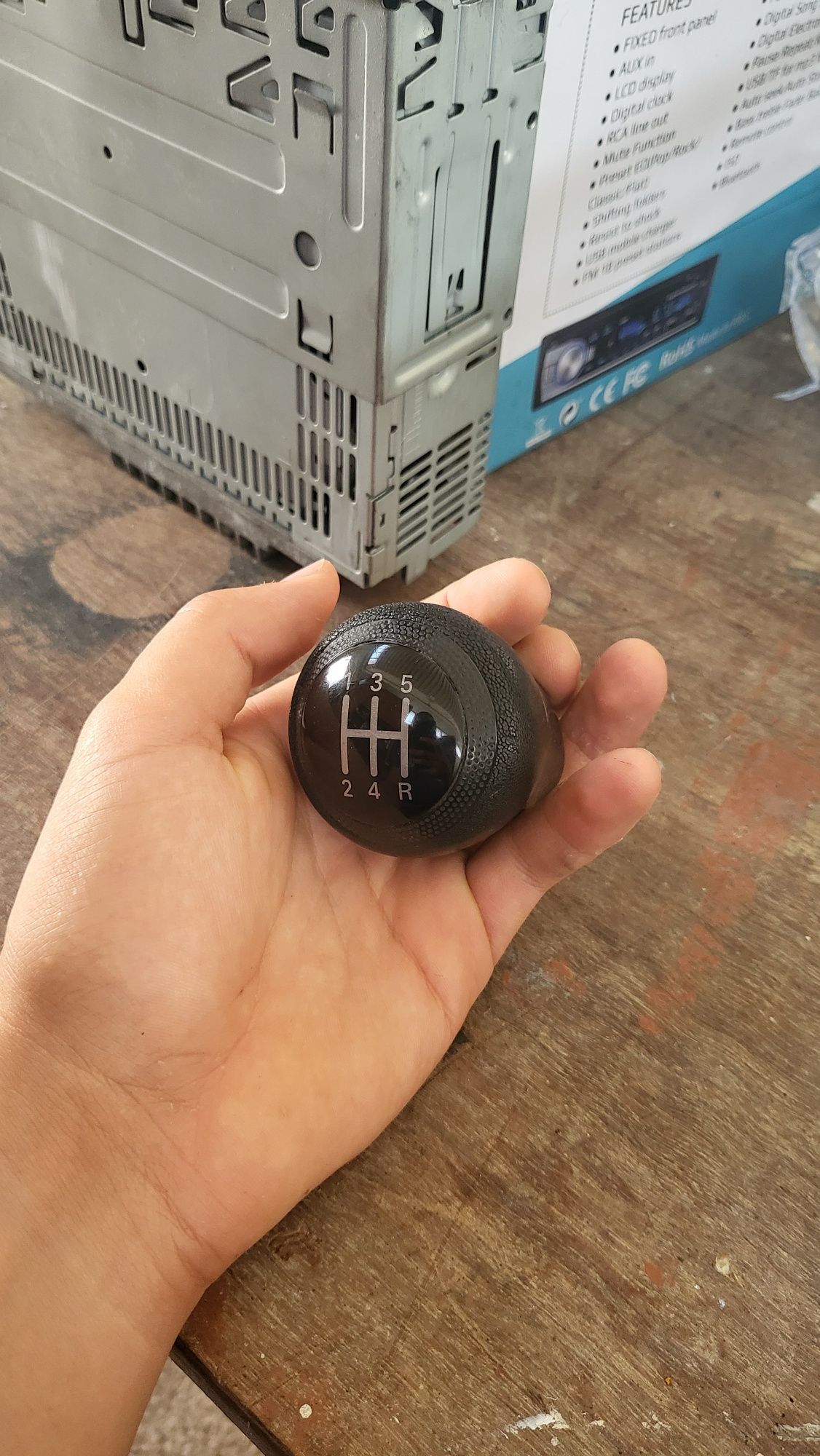 Manete de mudanças auto