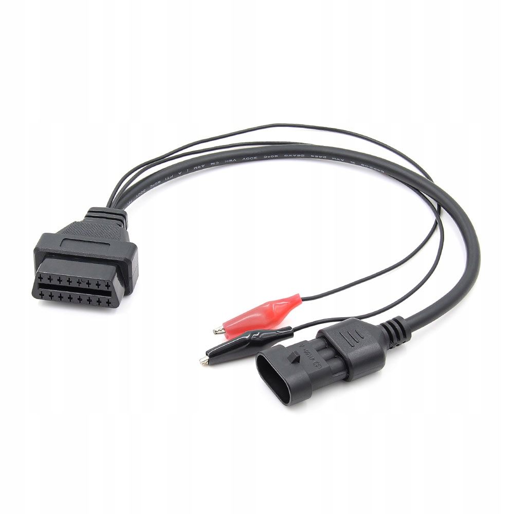 Adapter Diagnostyczny Przejściówka OBD2 do 3 pin FIAT, ALFA, LANCIA