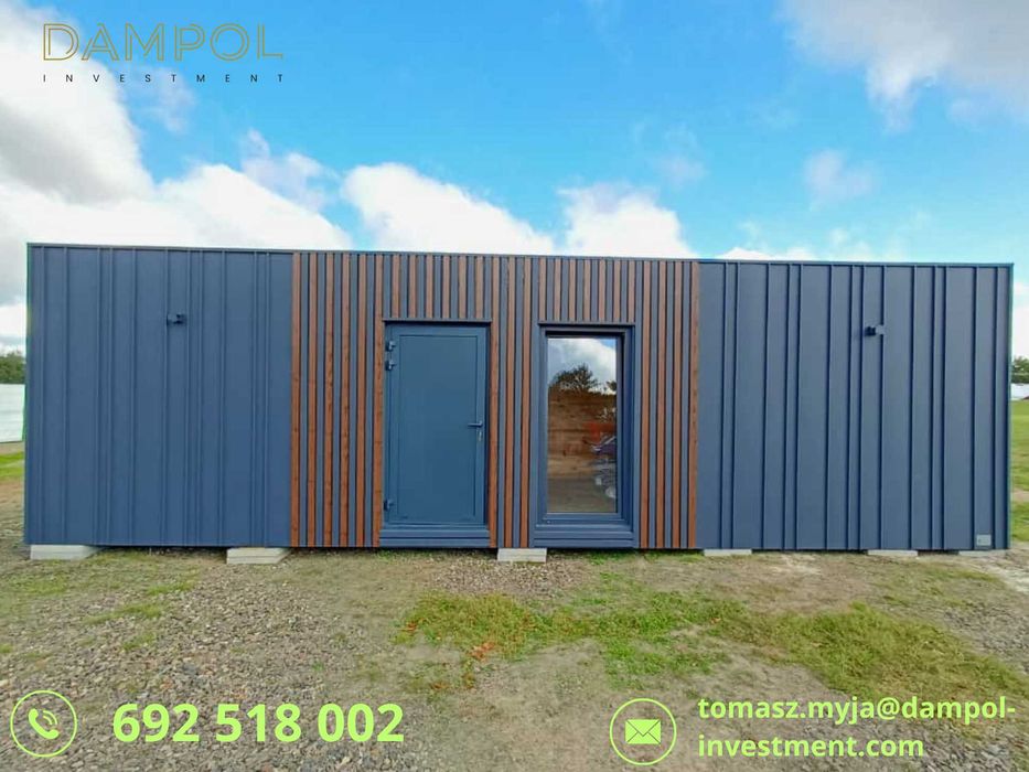 domek mobilny całoroczny - 30 m² / kontener /domek letniskowy