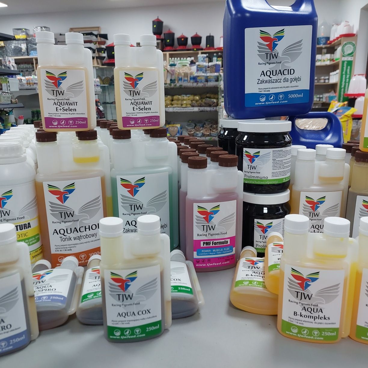 Zakwaszacz dla gołębi Aquacid 5 l.