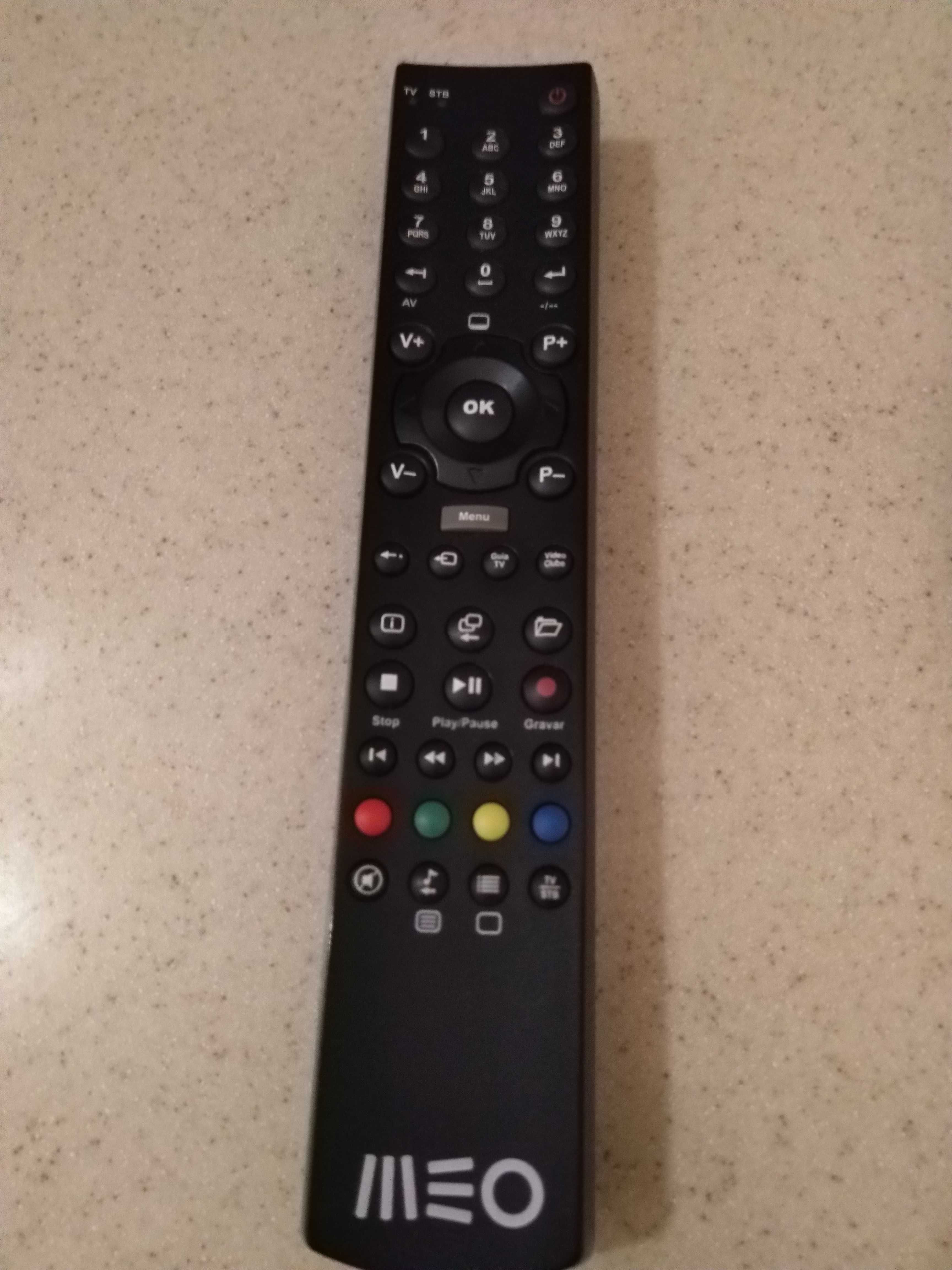 Comando de televisão meo