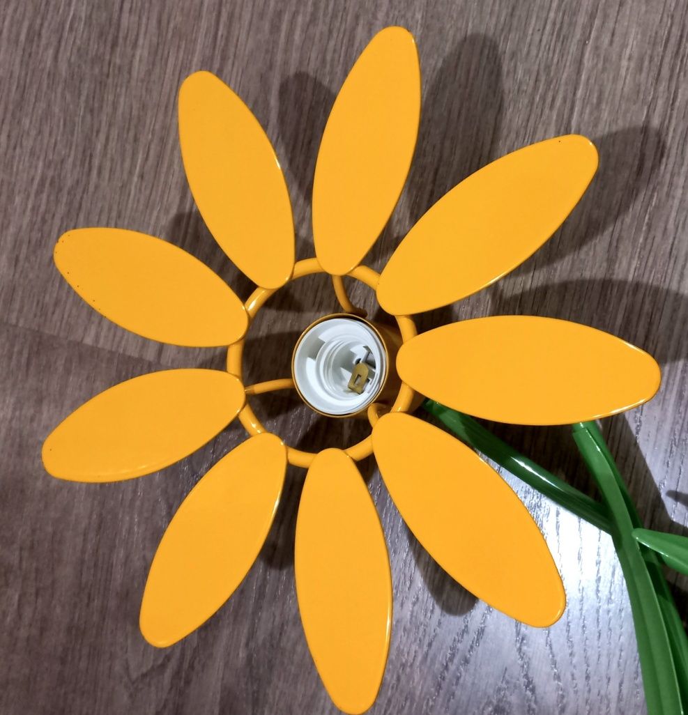 Lampa sufitowa kwiat słonecznika