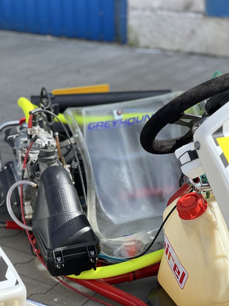 Gokart Birel silnik Rotax  przygotowany do zawodów
